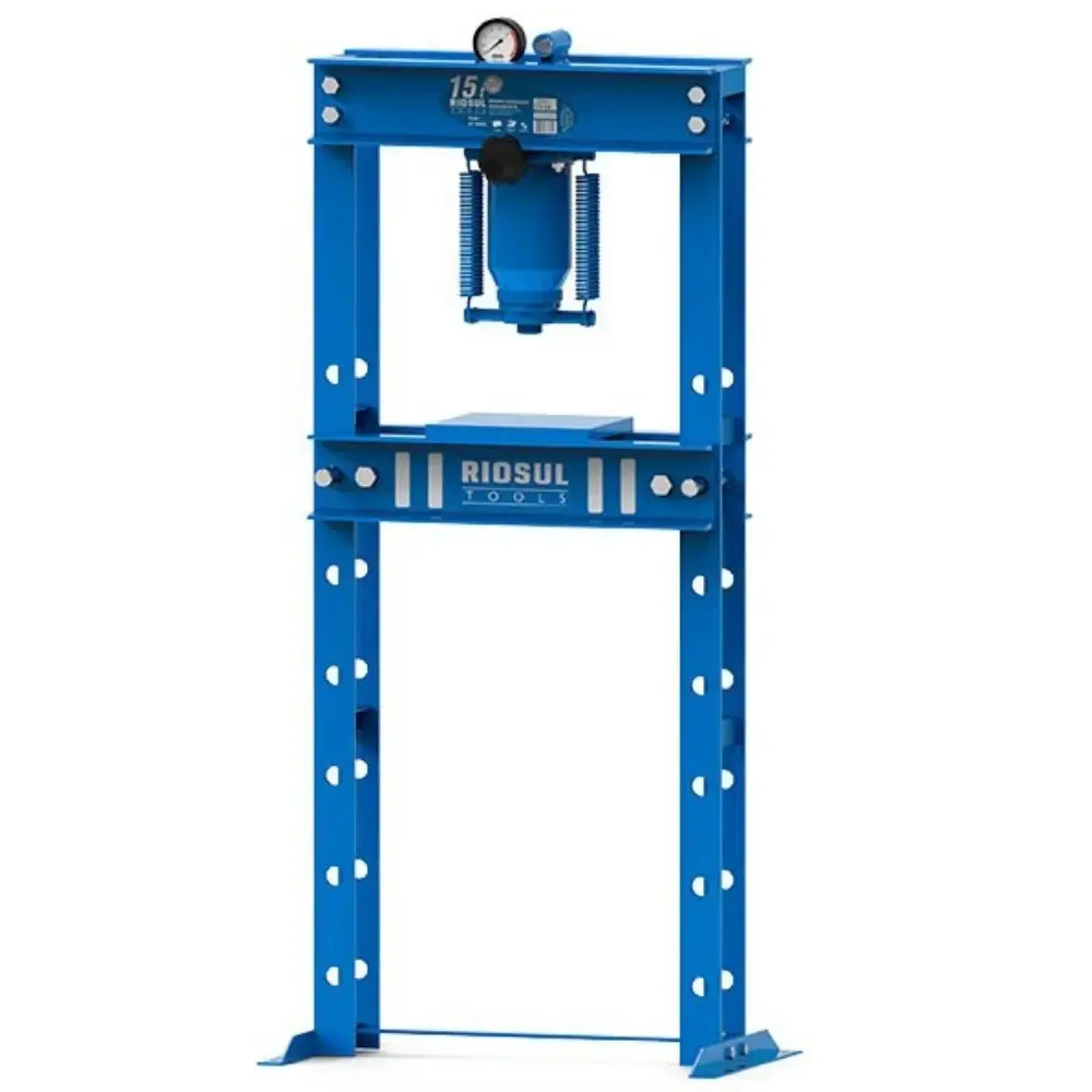 Prensa hidráulica 15 toneladas desmontável riosul tools