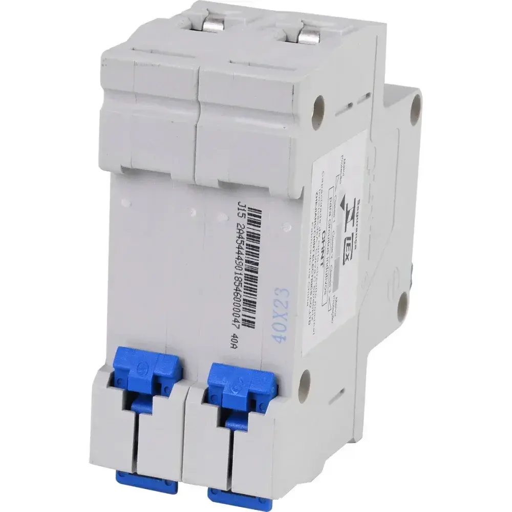 Disjuntor bipolar Chint din curva c 40A 3KA — fotografia 10