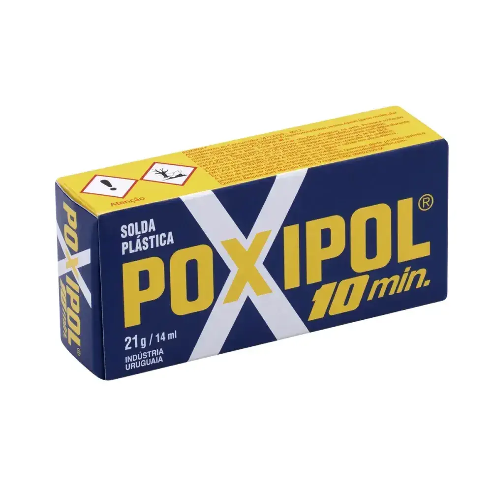 Adesivo epoxi liquid Poxipol 10MIN cz 108G/70ML — fotografia 2