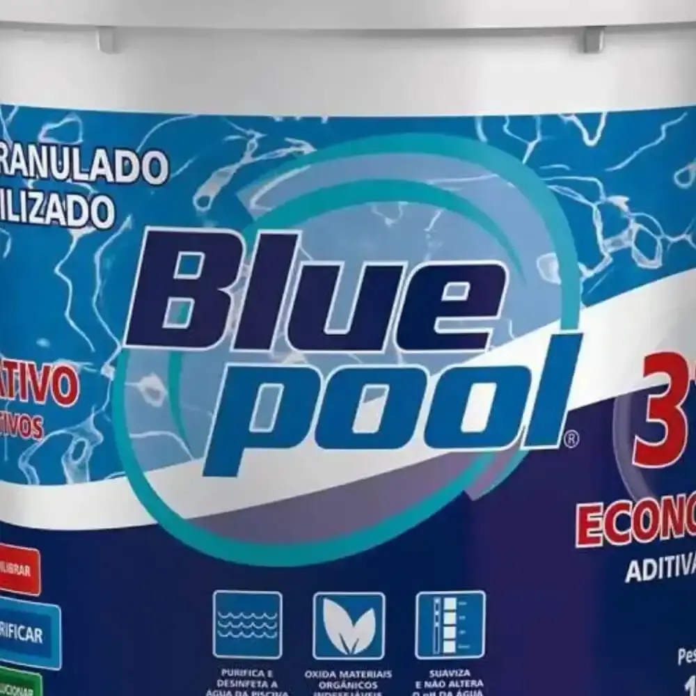 Cloro para piscina 3 em 1 balde 10 KG 25190 Fluidra — fotografia 3