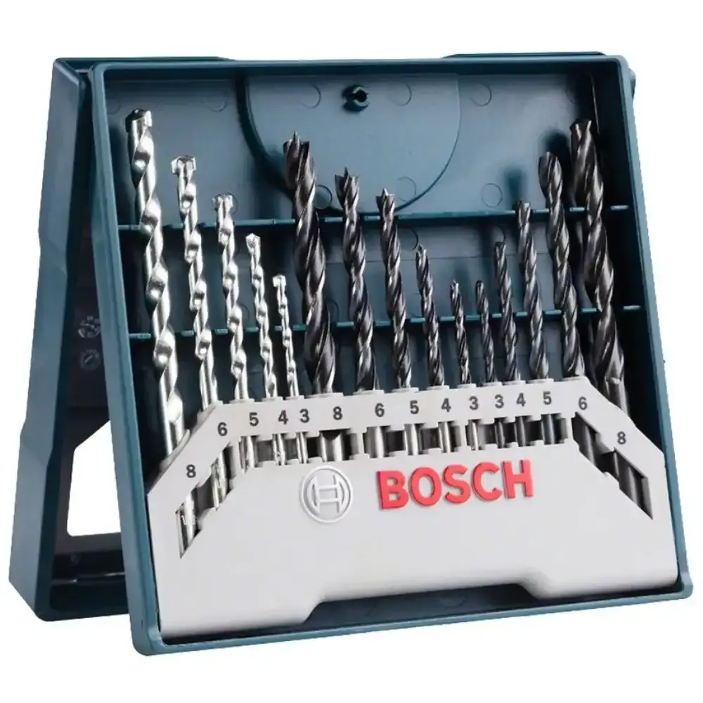 Detector de tensão GVD 1000-17 com estojo de brocas 15 peças Bosch — fotografia 5