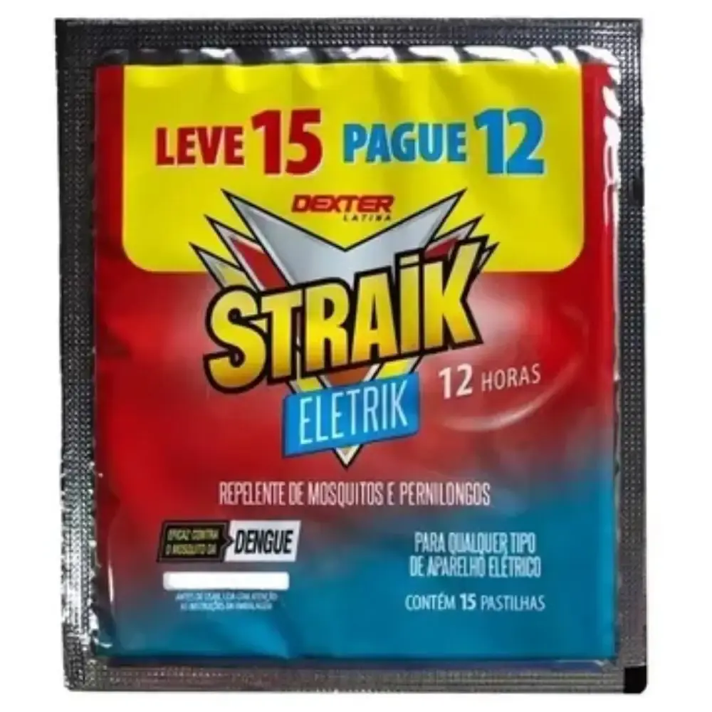 Repelente para insetos straik eletrik 12 horas Dexter