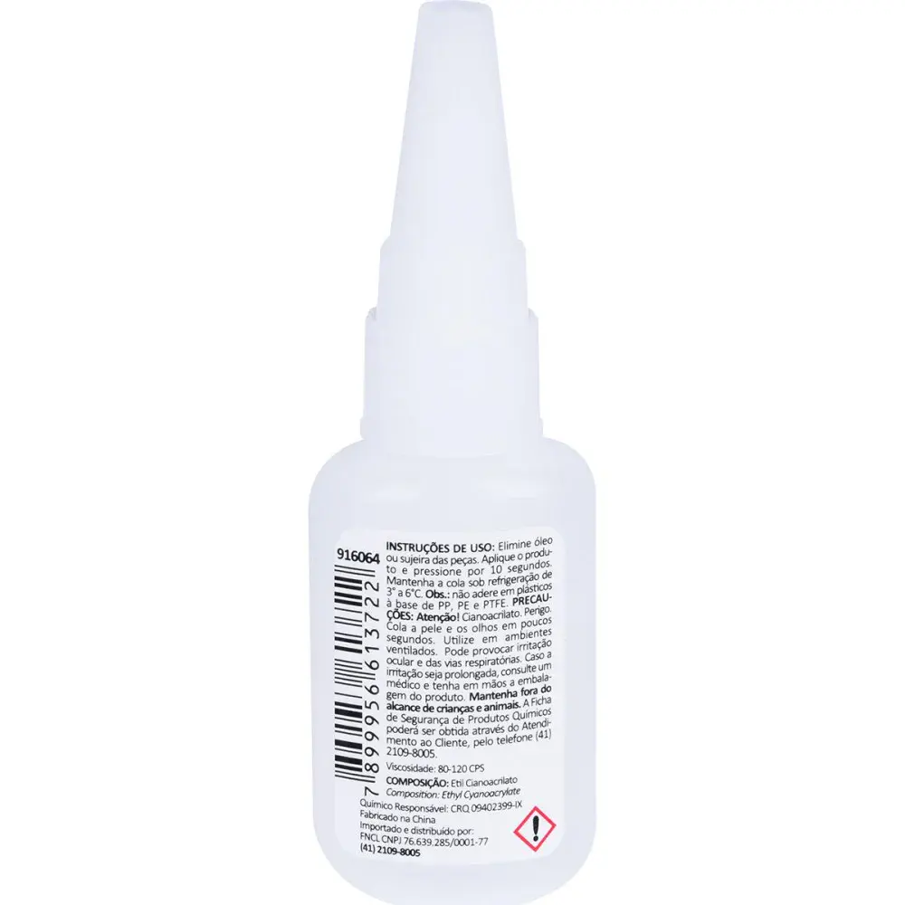 Adesivo instantâneo com bico antientupimento 20G Kala — fotografia 2