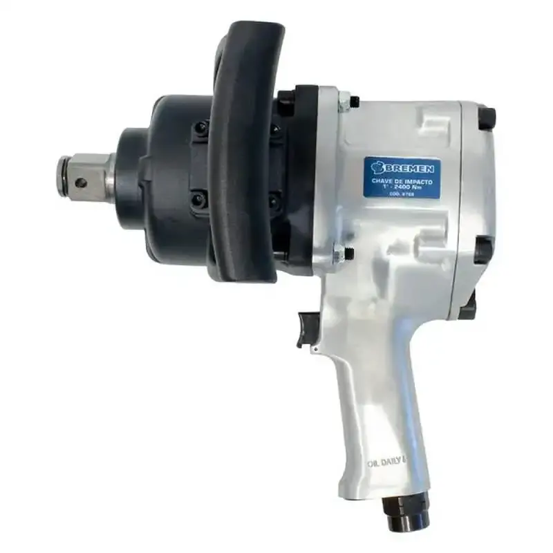 Chave de impacto 1 pol pneumática 2400NM curta 8788 Bremen — fotografia de referência