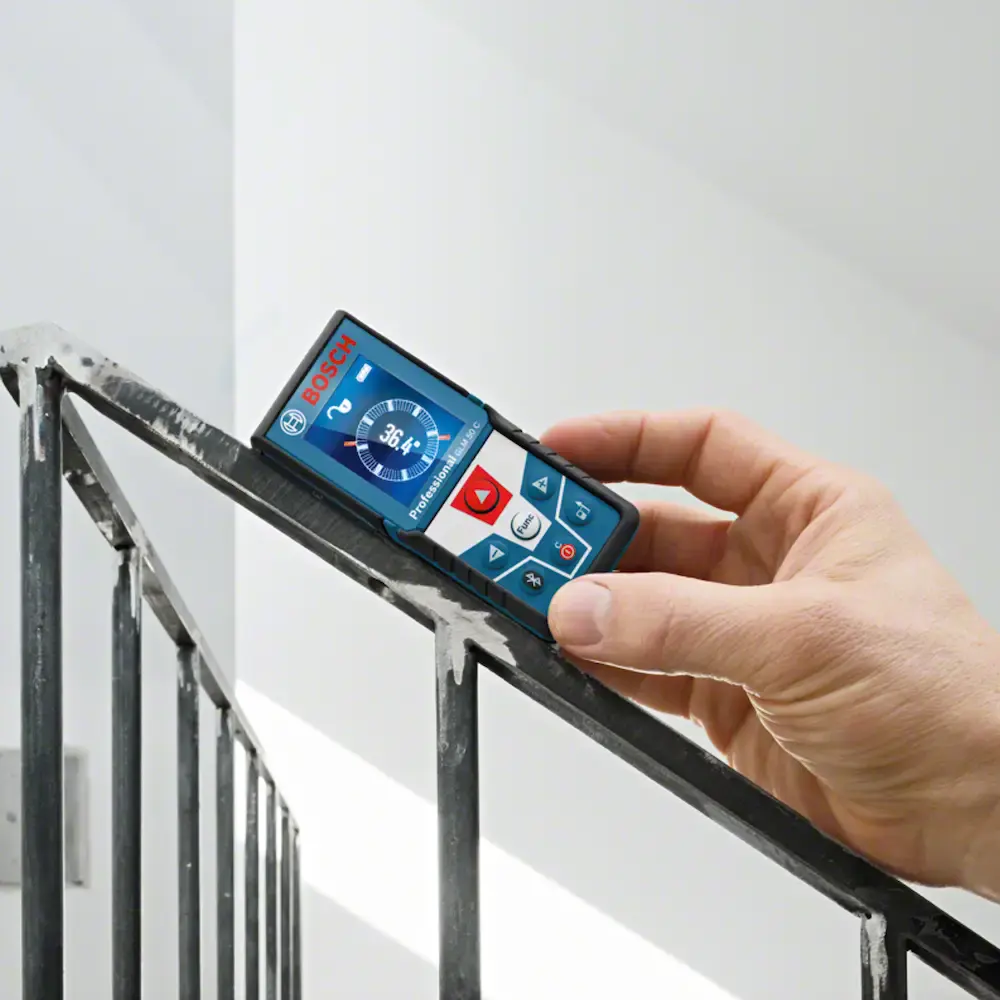 Trena à laser GLM 50 c bluetooth bosch medidor de distância à laser 50 metros — fotografia 8