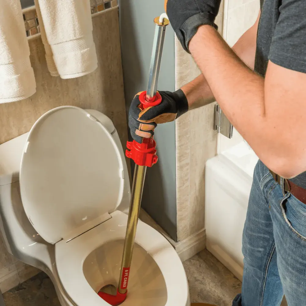 Desentupidora de vaso sanitário K-6P manual Ridgid — fotografia 5