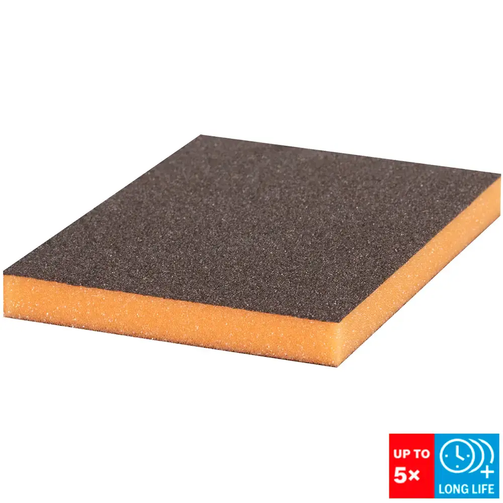 Esponja abrasiva expert flex medium 2 unidades S473 Bosch — fotografia 3