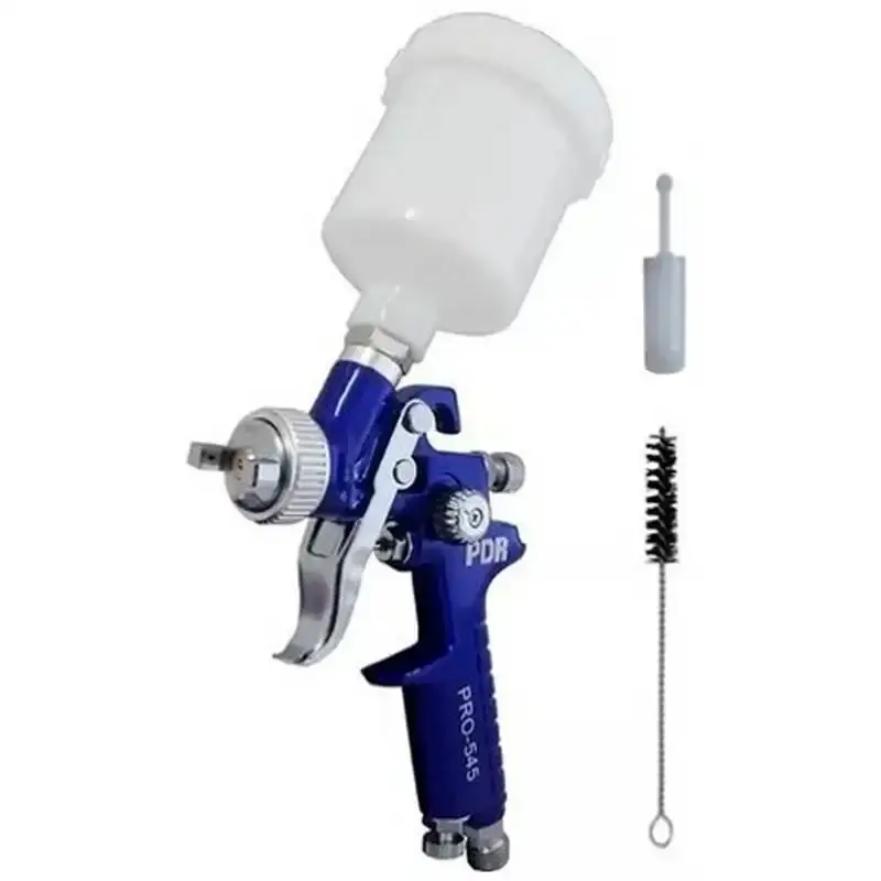 Pistola de pintura e cola gravidade 125 ML hvlp bico 0.8 MM PRO-545 PDR — fotografia de referência