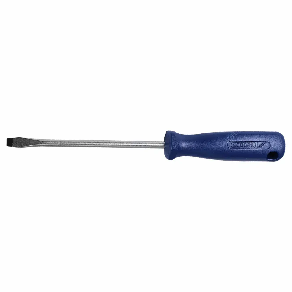 Chave de fenda simples com haste azul 1/4X4” Gedore — fotografia 4
