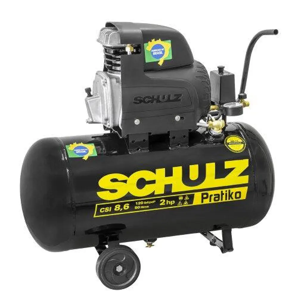 Compressor pistão csi 8,6/50 2HP Schulz