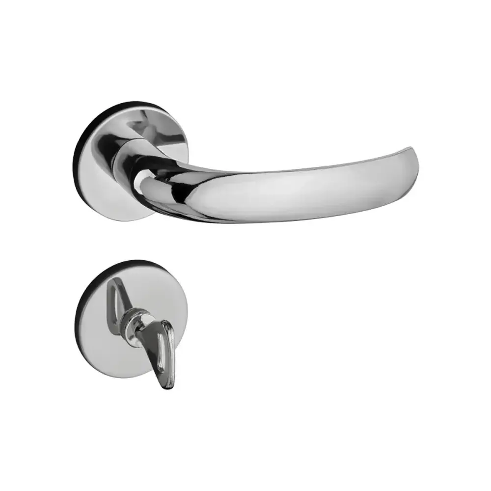 Fechadura interna concept roseta cromado Pado