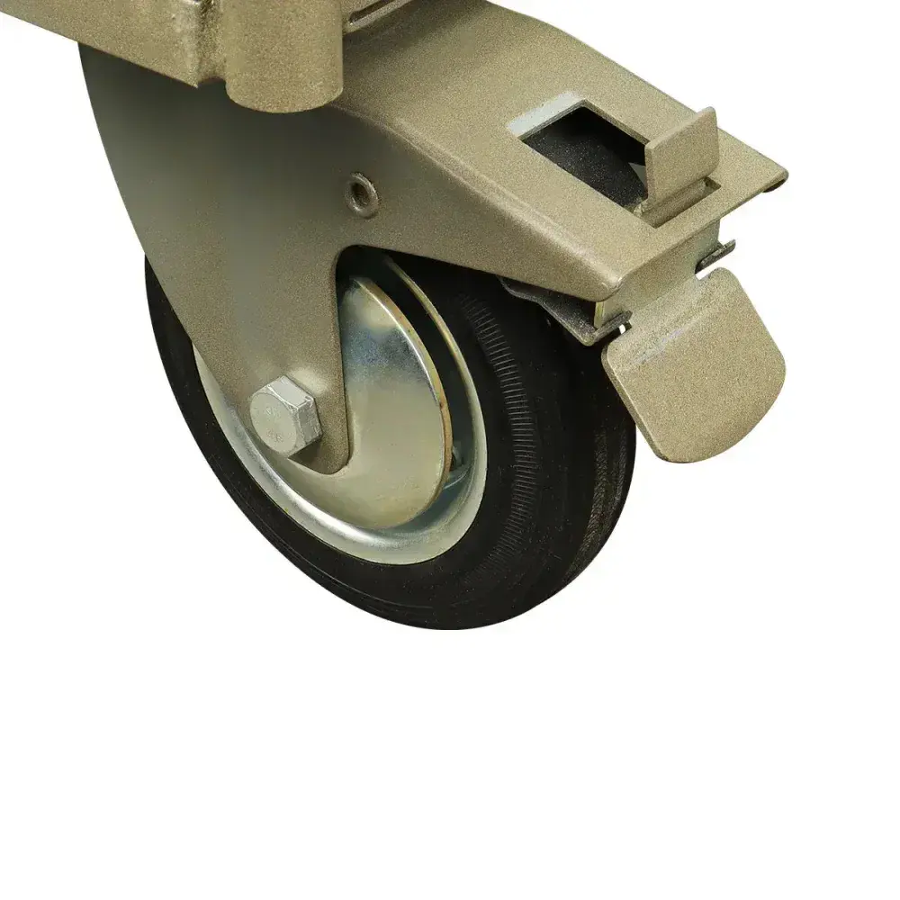Carro plataforma aço 1200X600MM aba fixa Bumafer — fotografia 9