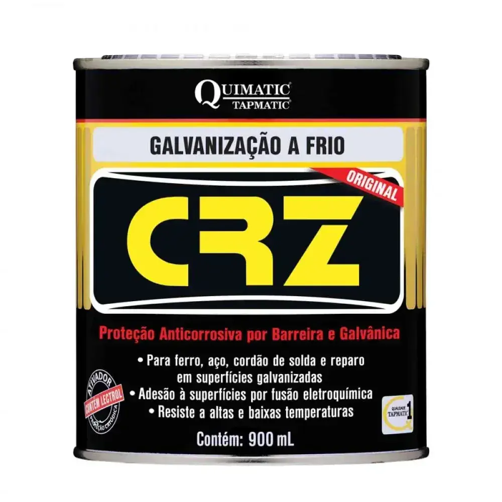 Crz - galvanização a frio - 900 ml - quimatic tapmatic — fotografia 2