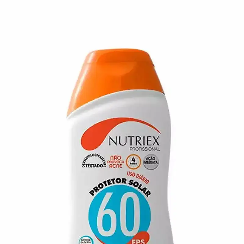 Protetor solar facial FPS 60 120 ML bisnaga com 2 peças Nutriex — fotografia 3