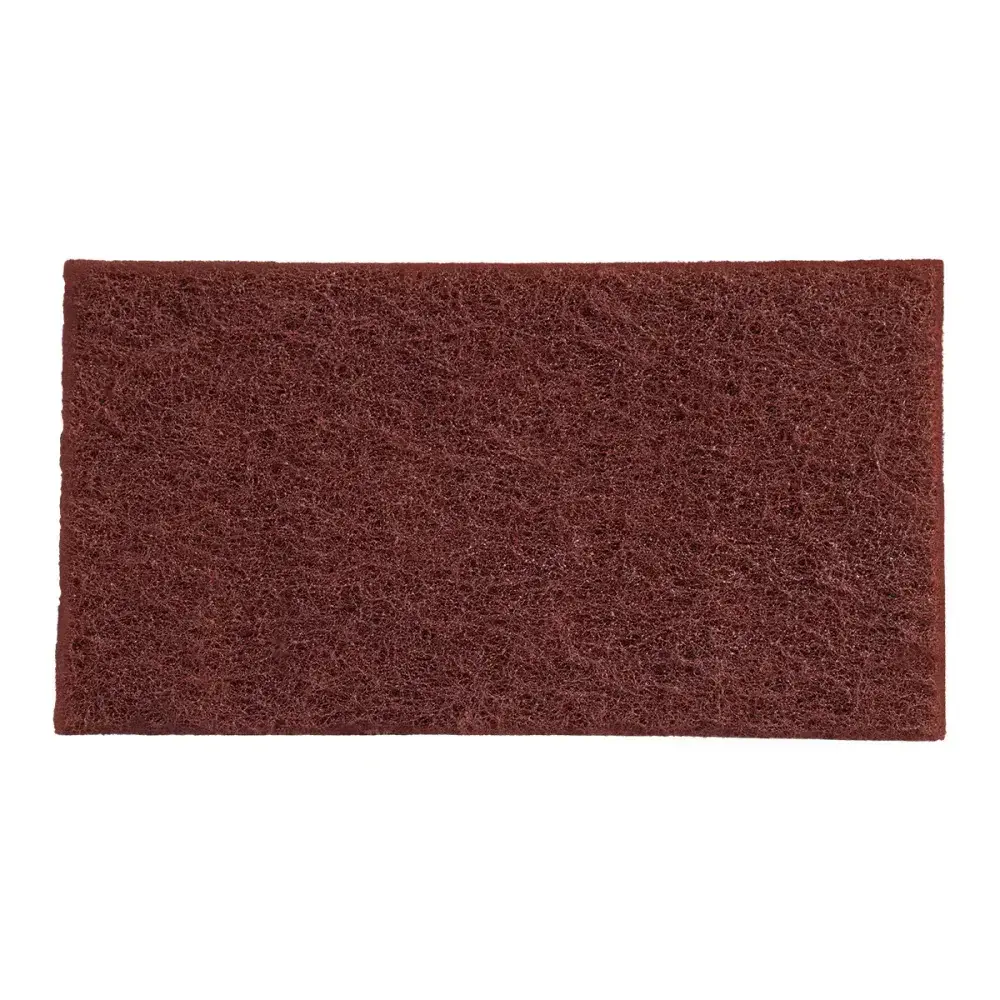 Manta abrasiva fibra de ferrugem fino 130X240MM marrom Norton — fotografia 4