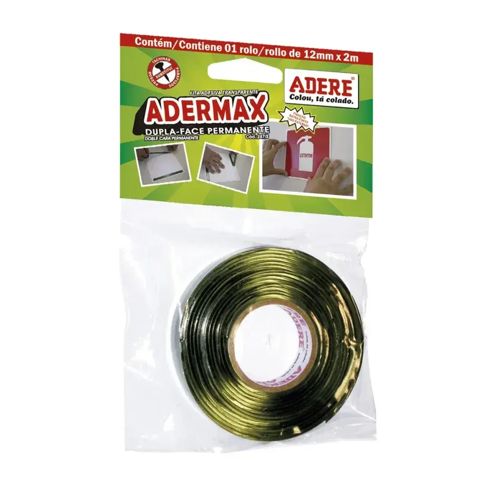 Fita dupla face vhb 12MMX2M trans Adere