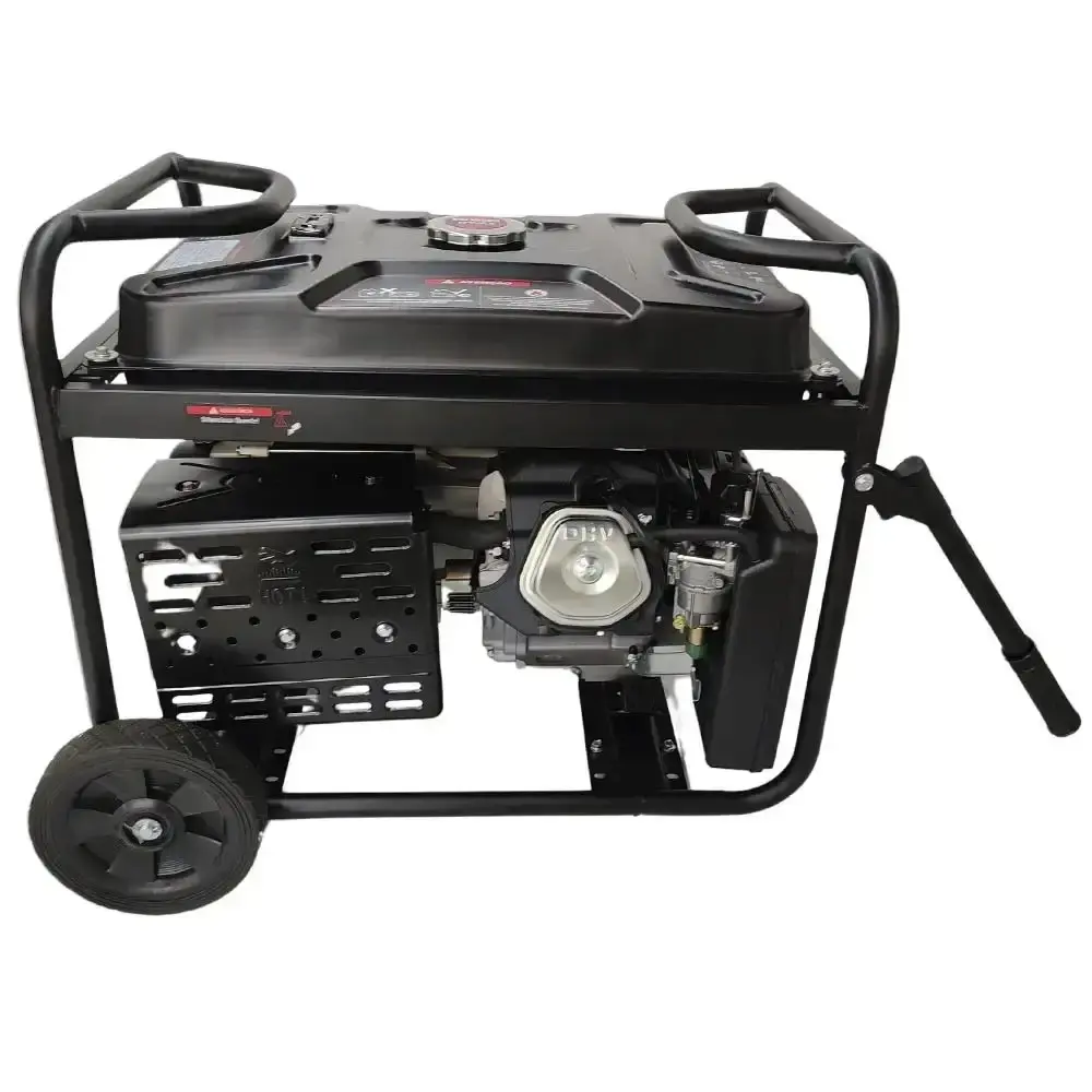Gerador de energia a diesel 9 KVA 220V trifásico EG10000EXEP-R Evald — fotografia 3