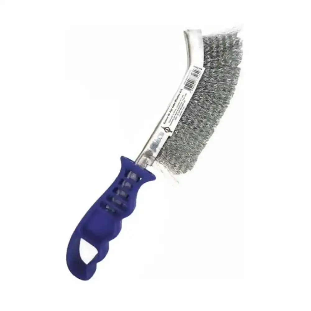 Escova de aço manual com cabo plástico 7274 Brasfort