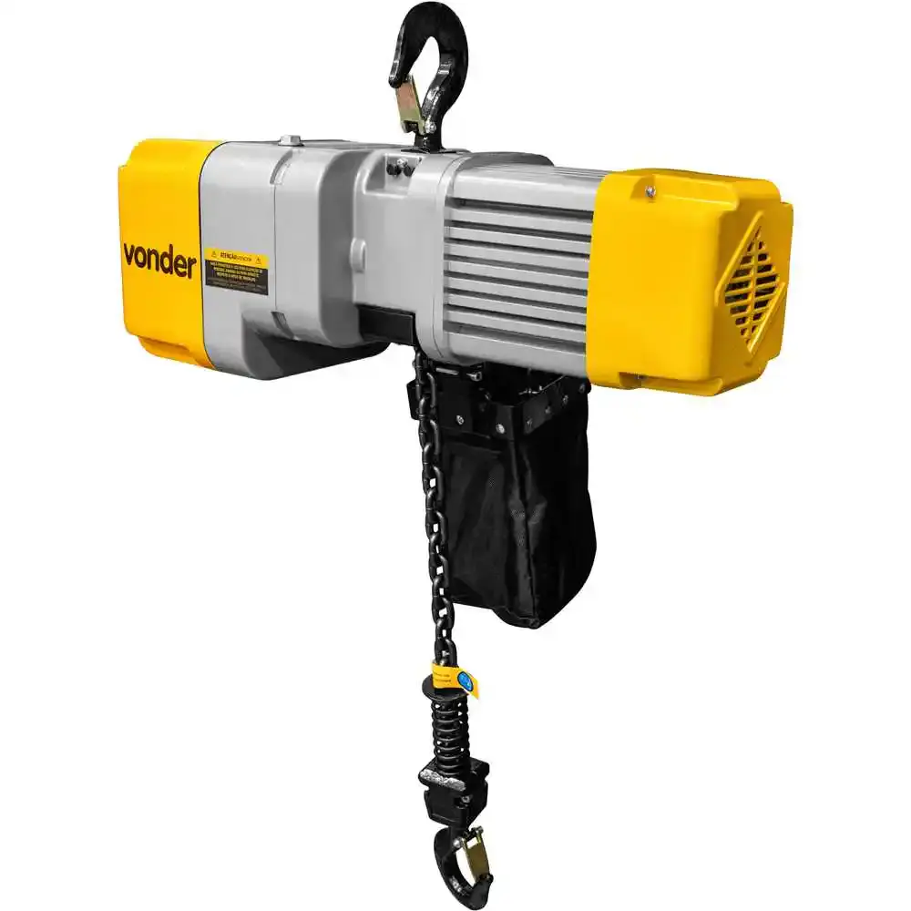 Talha eletrica 1 ton elevação 3 metros 380V Vonder — fotografia 5