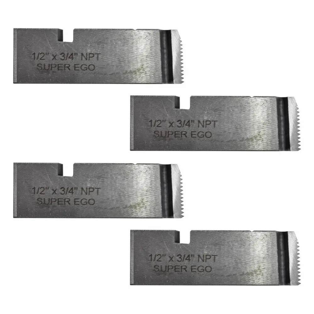 Kit cossinetes para rosqueadeira 1/2"-3/4" npt aço carbono linha super ego rothenberger