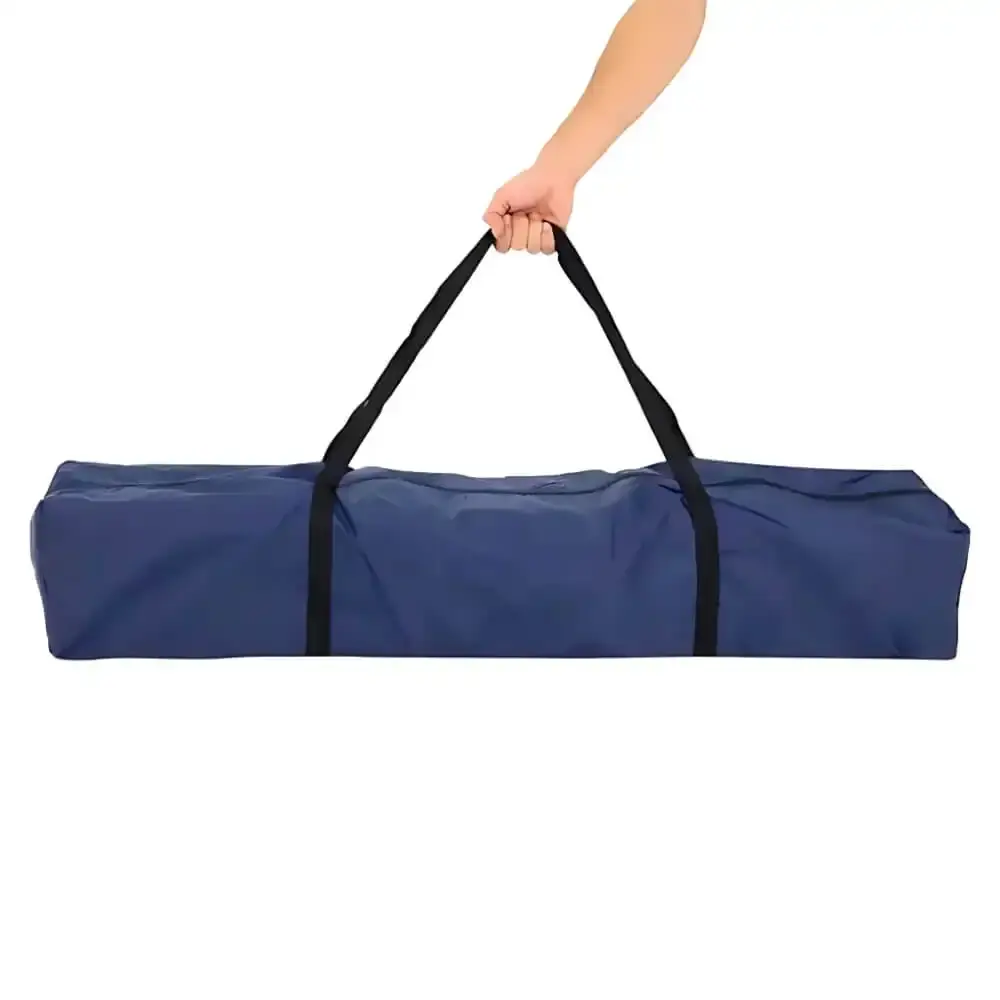 Tenda gazebo azul em poliéster 3X3M articulada 330300 BEL — fotografia 6