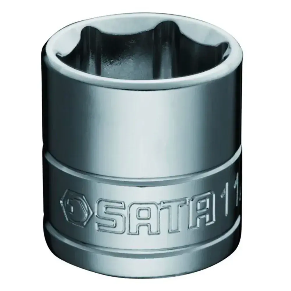Soquete sextavado cromo com encaixe de 3/8" 7/16" Sata — fotografia de referência