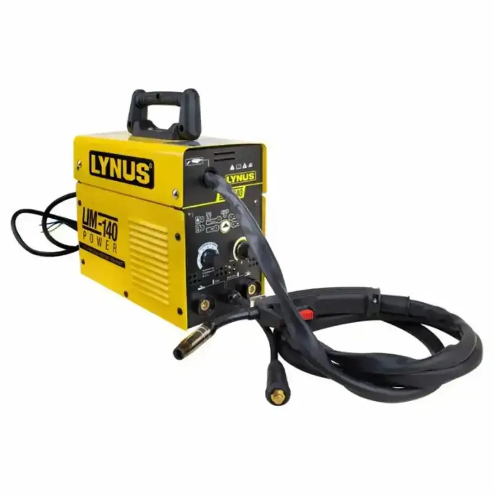 Solda inversora multiprocesso TIG MIG eletrodo 140A LIM-140 power bivolt Lynus bivolt — fotografia 3