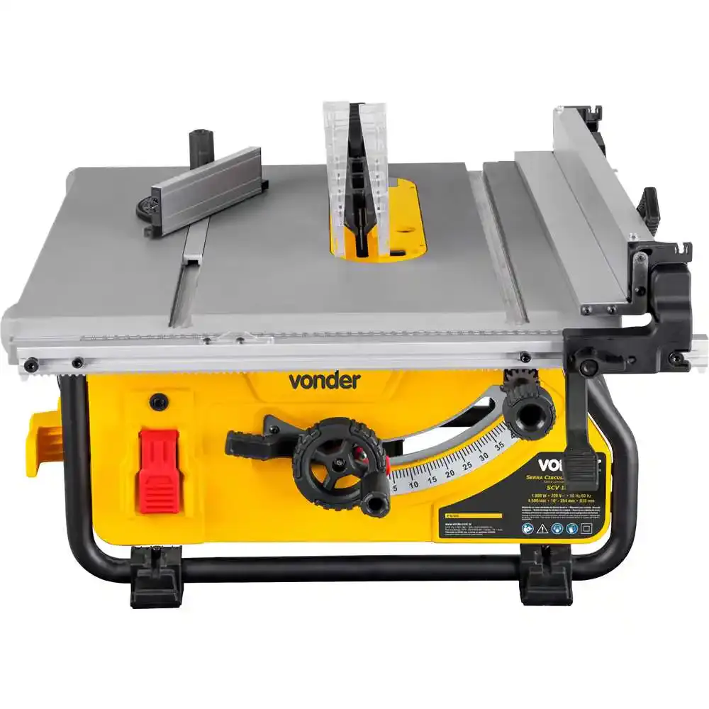 Serra circular de mesa 10 POL 1800W SCV1810 vonder 110 V Vonder Cross — fotografia 5