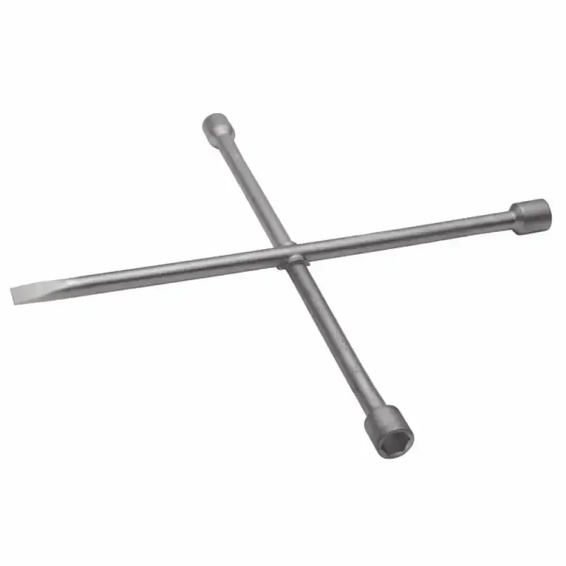 Chave de roda cruz com espátula cromo vanadium R01700166 gedore RED — fotografia de referência