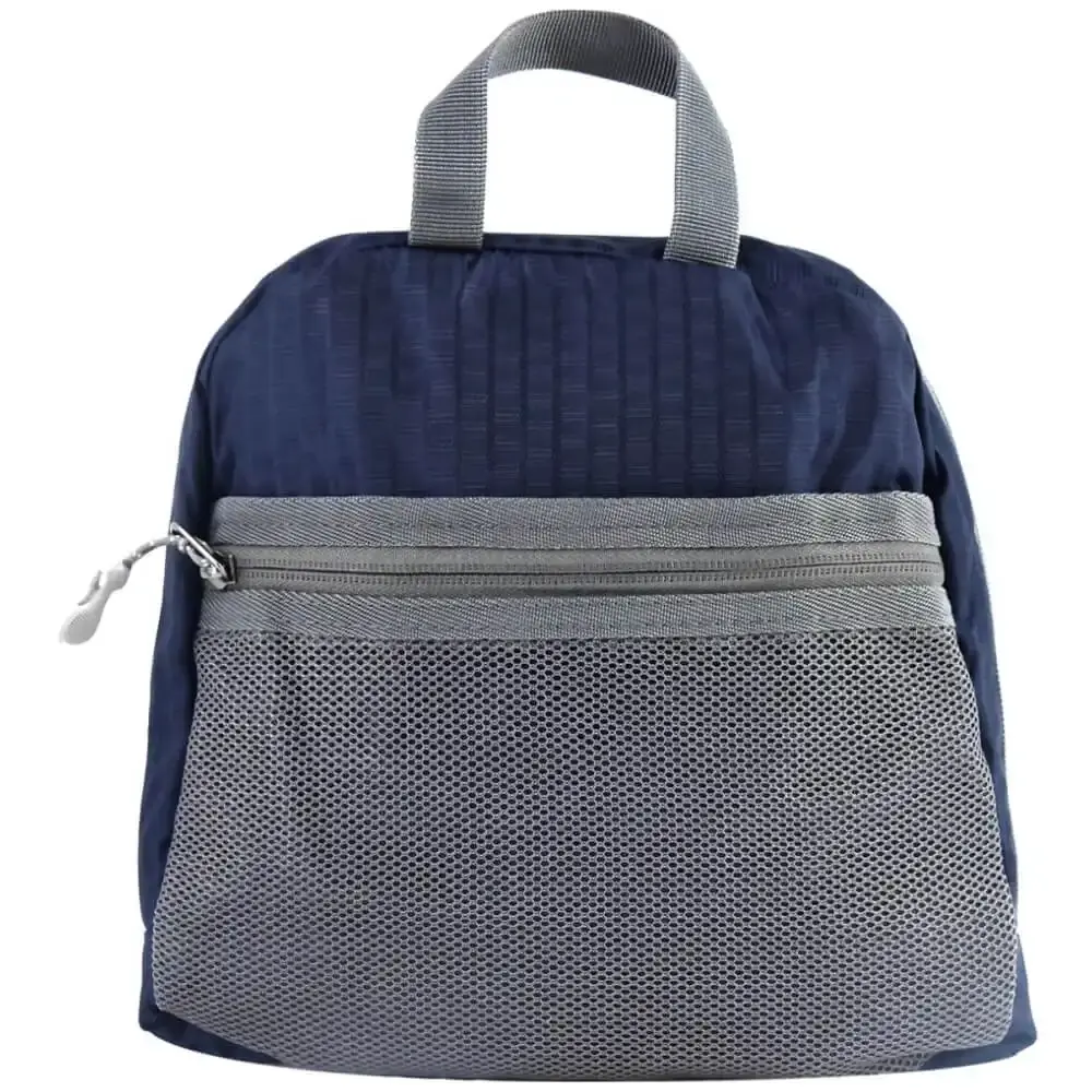 Mochila ultra compacta 30 litros em poliéster azul Kala — fotografia 5