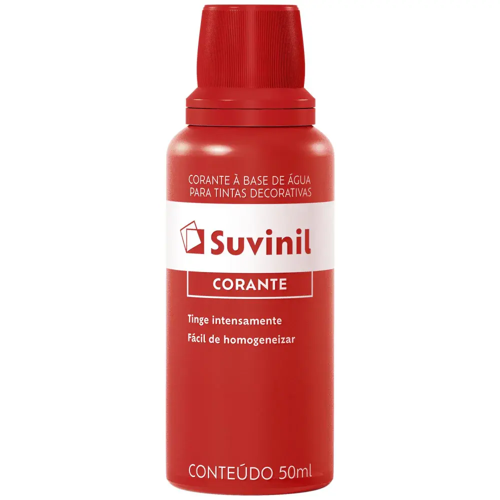 Corante líquido 50ML vermelho Suvinil