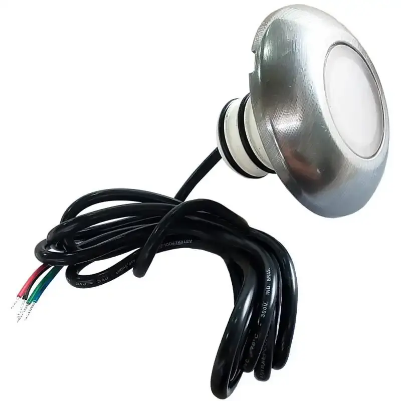 Refletor LED RGB inox para piscina em ABS kit 2 unidades 905261 Fluidra — fotografia 2