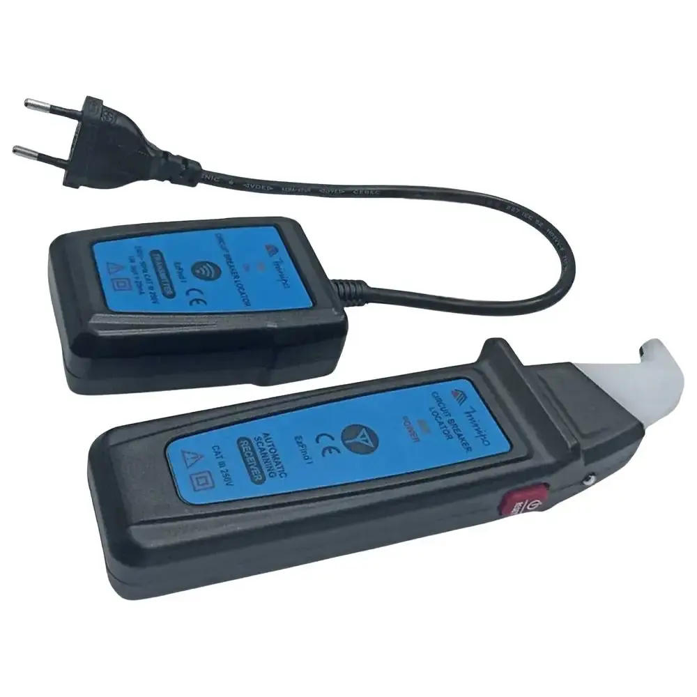 Localizador de disjuntor transmissor 100 a 230V receptor 9V ezfind i Minipa — fotografia 2