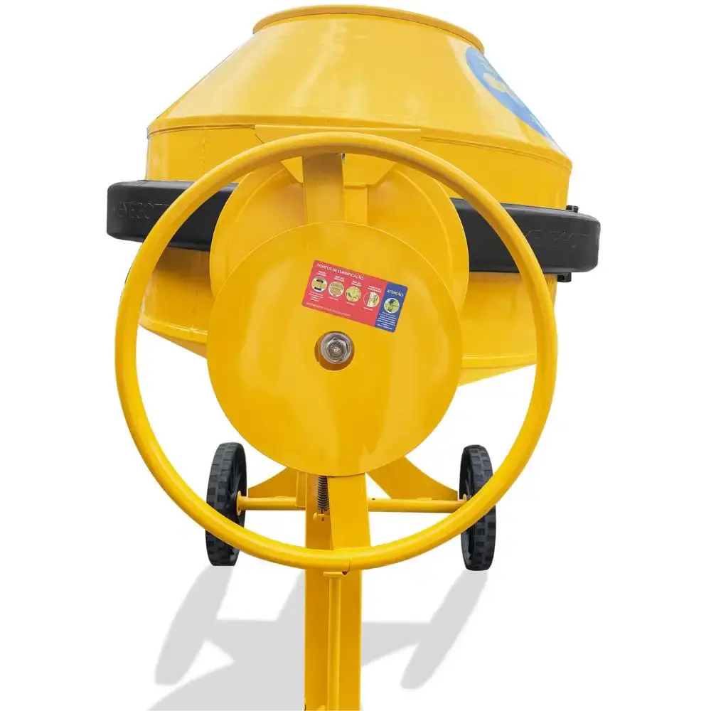 Betoneira prime 400 litros com motor monofásico Menegotti — fotografia 4