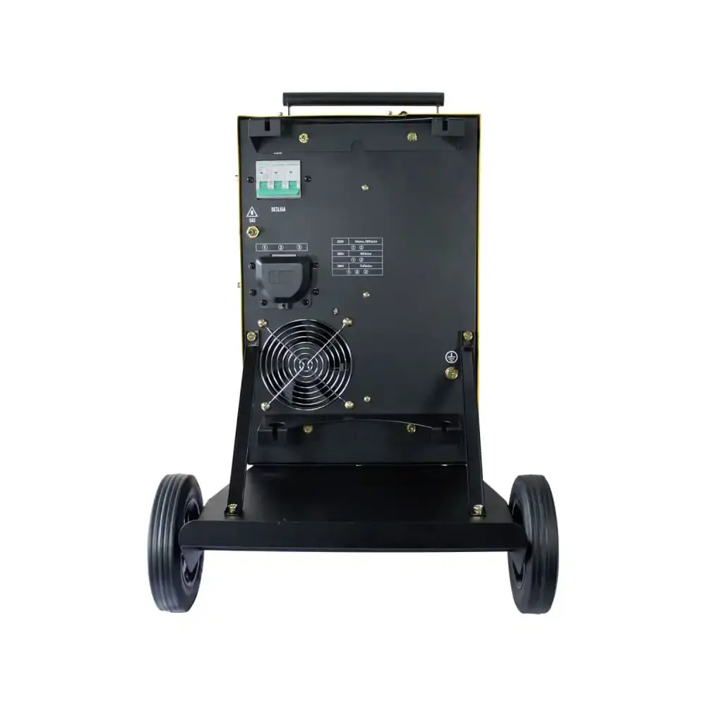 Máquina de solda 350A multiprocesso 350I trifásica 380V V8 — fotografia 5