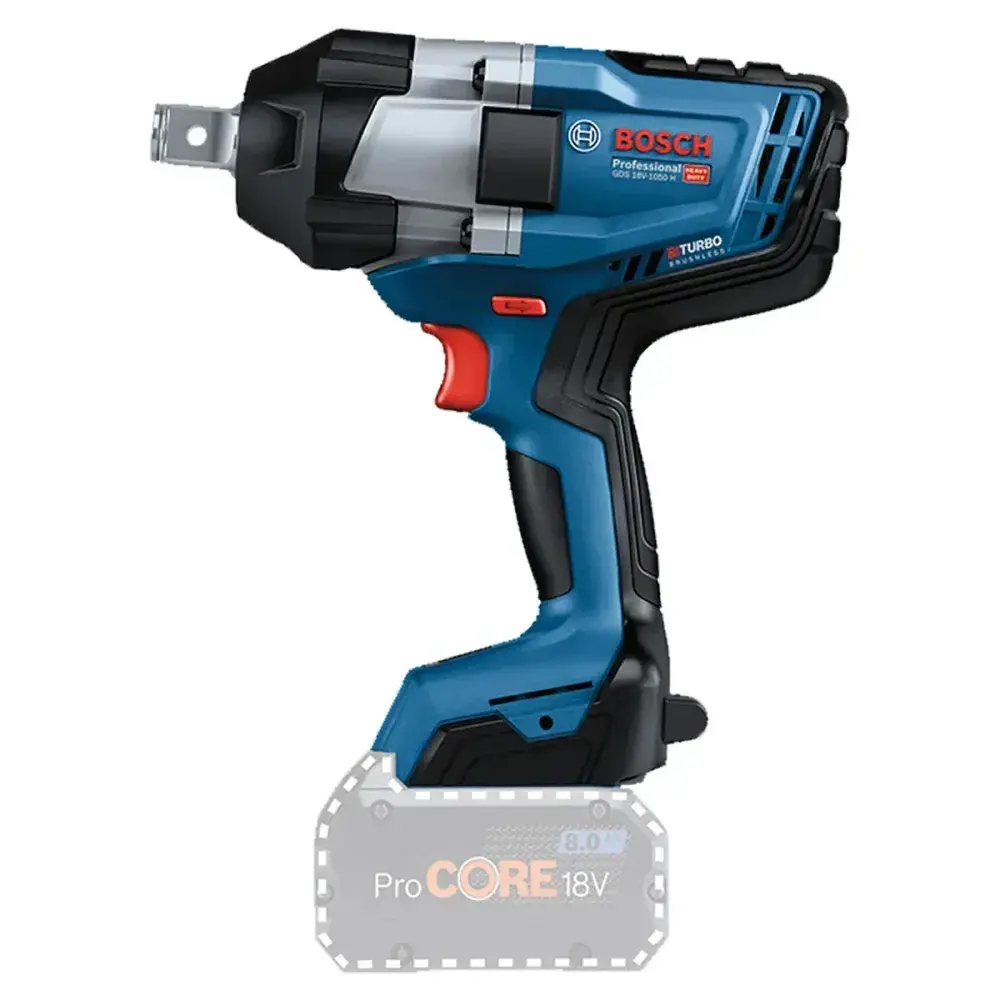 Chave de impacto gds 1050 nm sb 18V biturbo brushless Bosch — fotografia 4