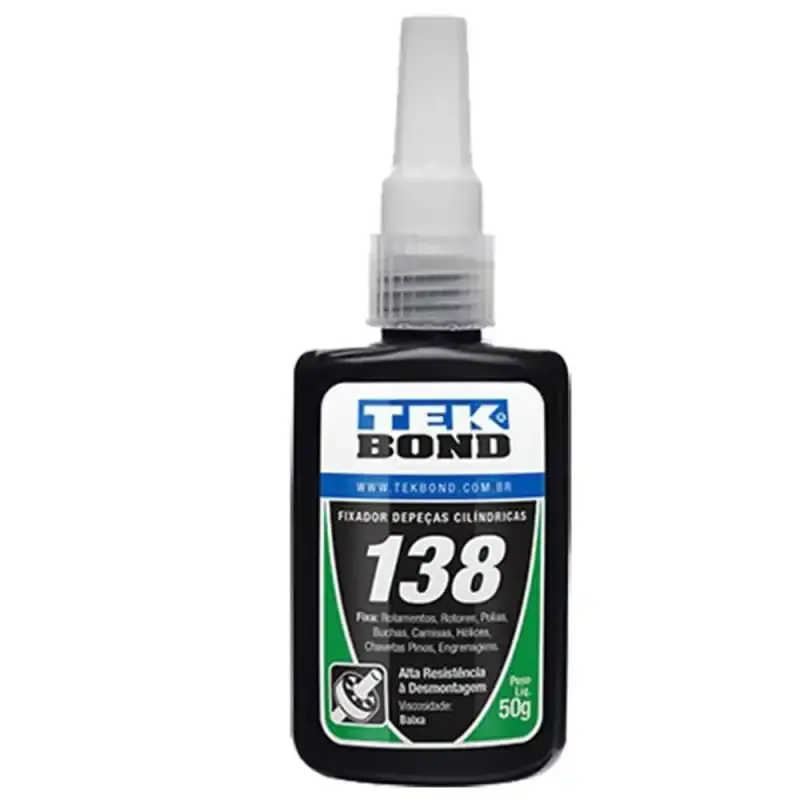 Cola 138 fixador de rolamentos 50 GR verde 10181004300 Tekbond — fotografia de referência