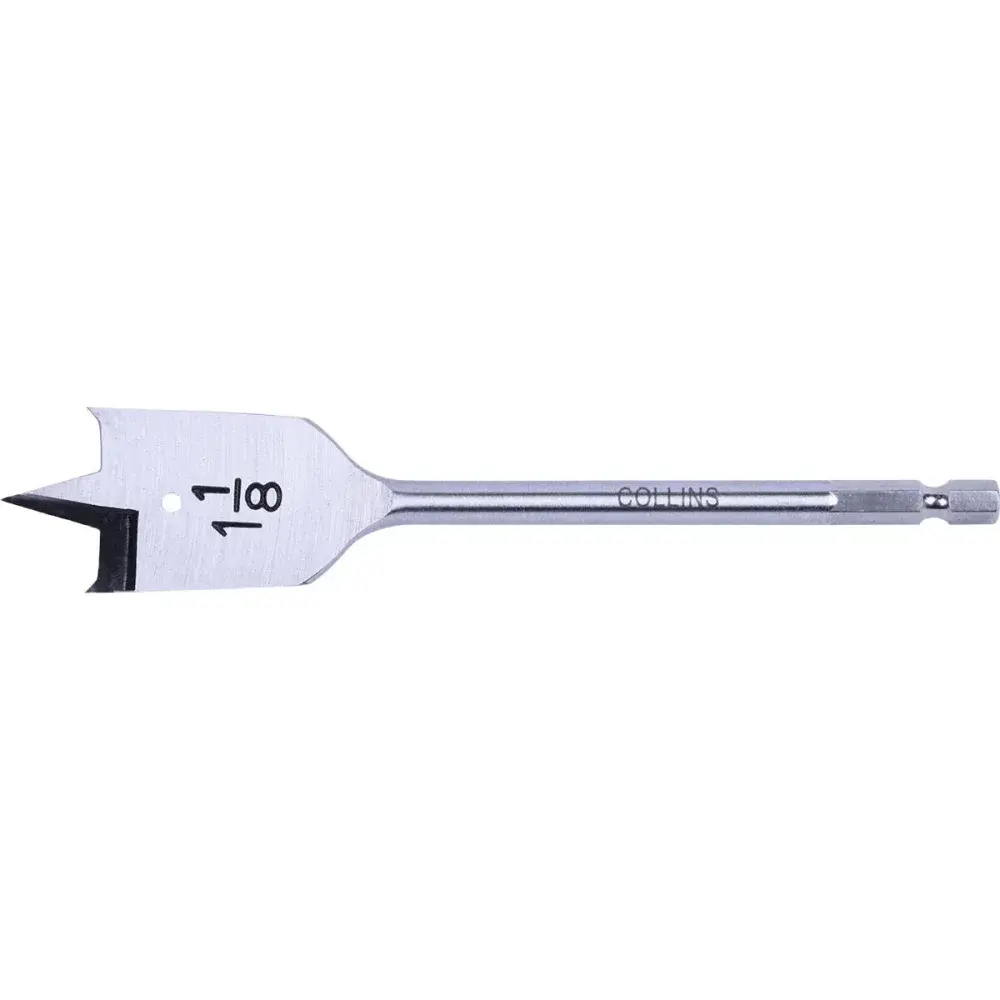 Broca chata para madeira 1.1/8 x 152MM Collins — fotografia 6