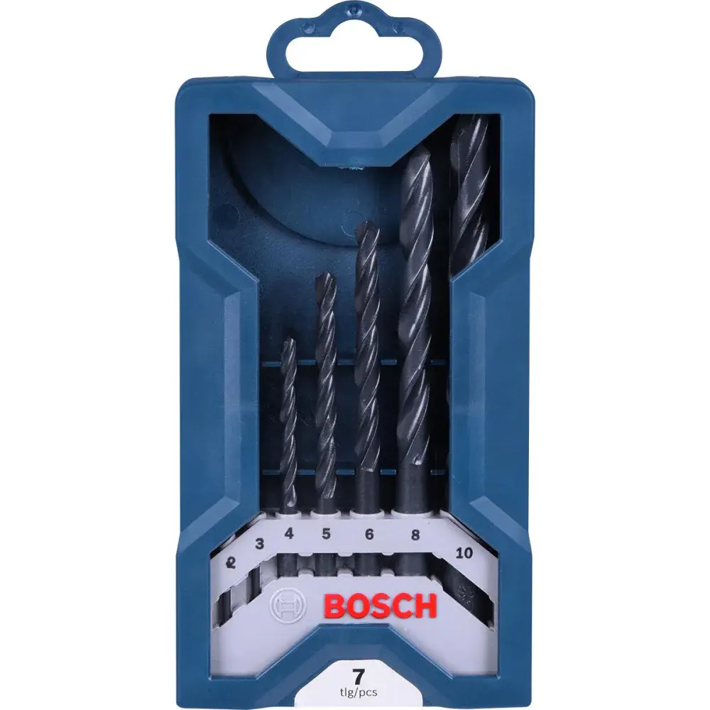 Jogo mini x-line 7 brocas para metal 2-10MM Bosch — fotografia de referência