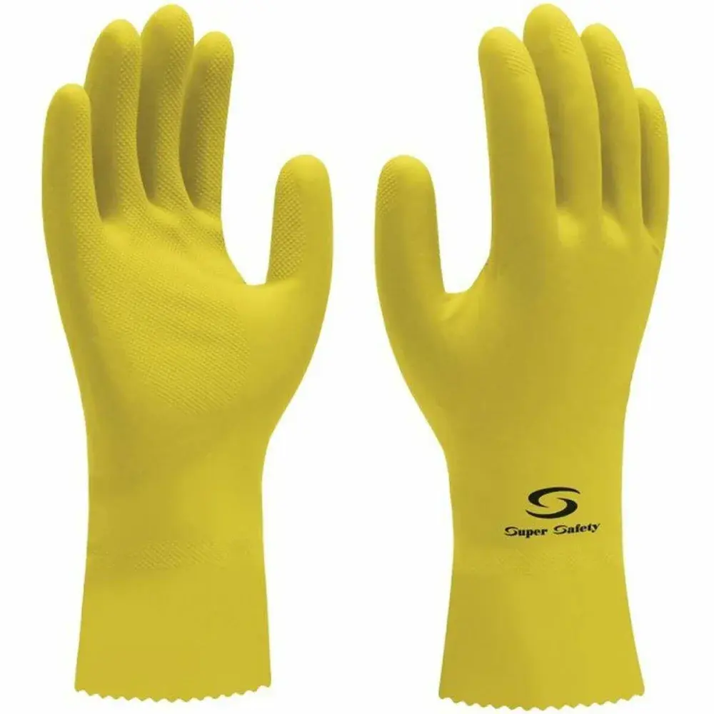 Luva latex silver T10 am CA33332 Super Safety