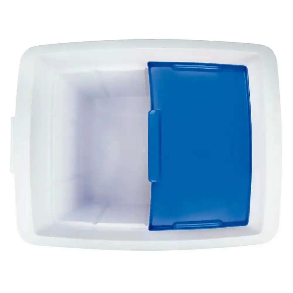 Caixa térmica 75 litros azul Mor — fotografia 7