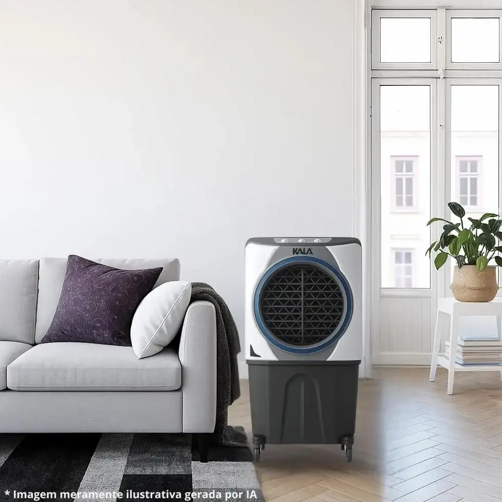 Climatizador de ar portátil 100 litros 210W PRO Kala 110 V — fotografia 5