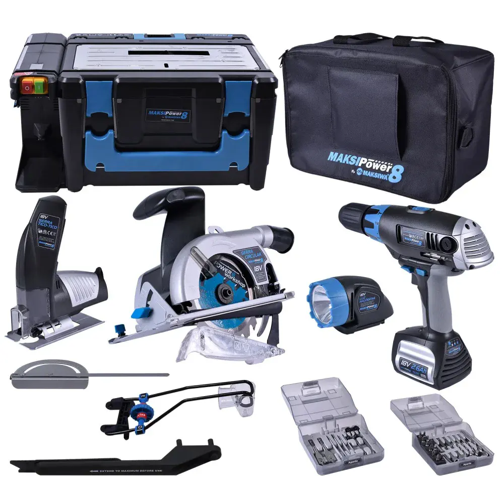 Kit de ferramentas multifunções 8 em 1 Maksiwa