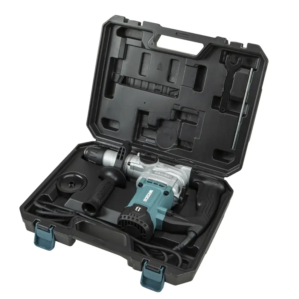 Martelete perfurador rompedor 1050W 4,5J com maleta Wesco 220 V — fotografia 4