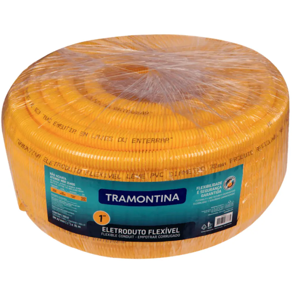 Eletroduto corrugado leve 1 am Tramontina