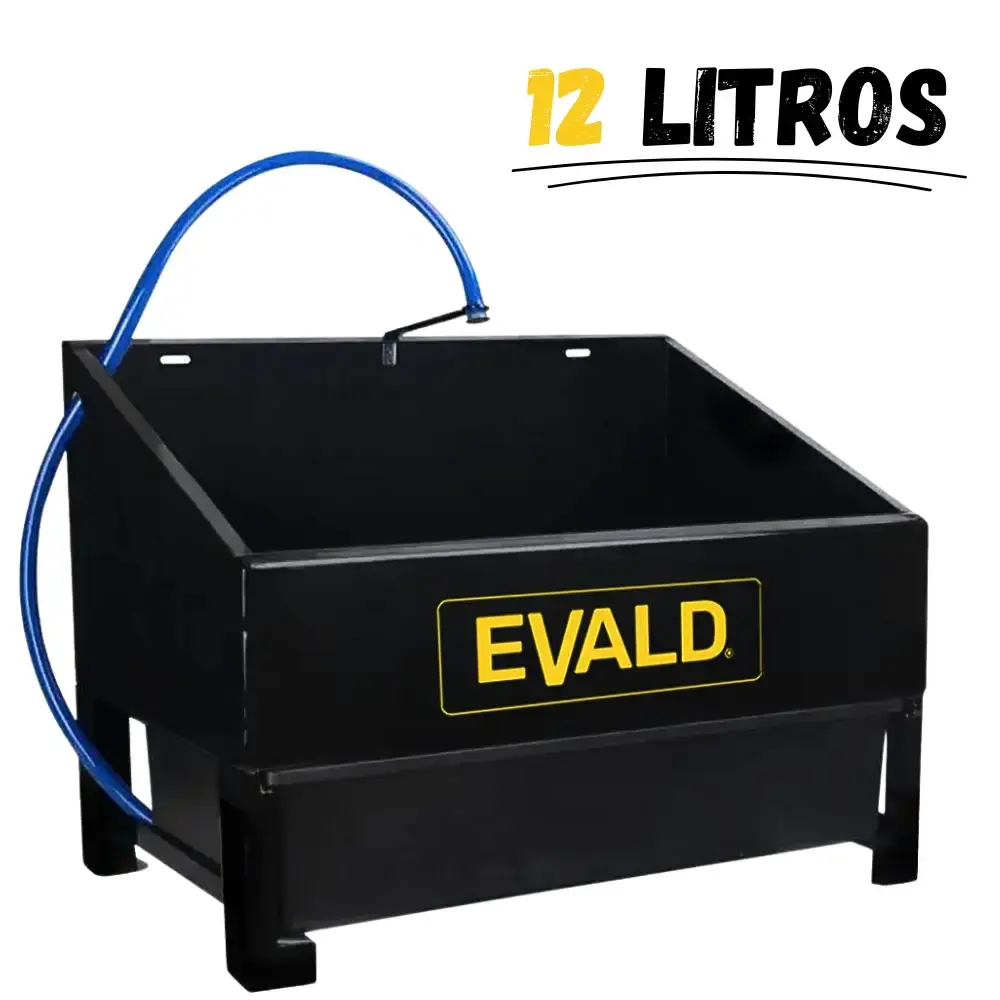 Lavadora de peças 12 litros com eletrobomba para bancada LPE-120 Evald 220 V — fotografia 4