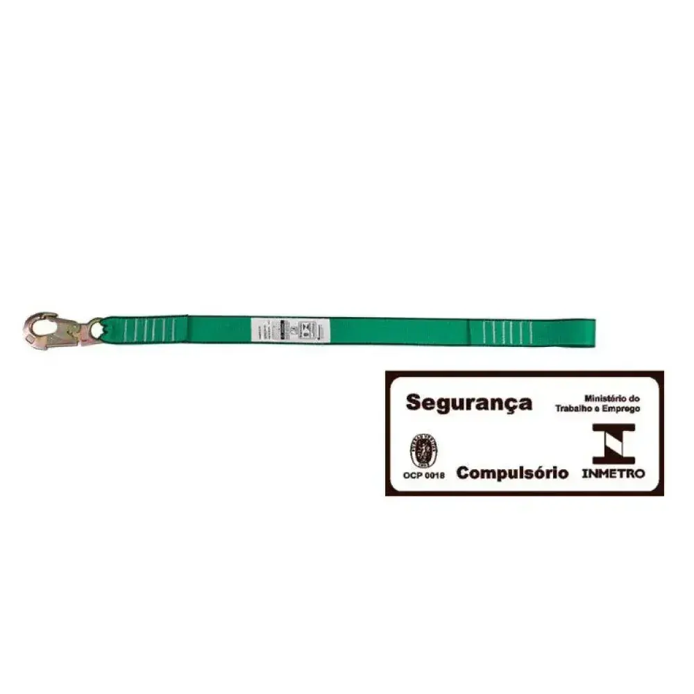 Cinto de segurança tipo paraquedista c/talabarte CG750W Carbografite — fotografia 5