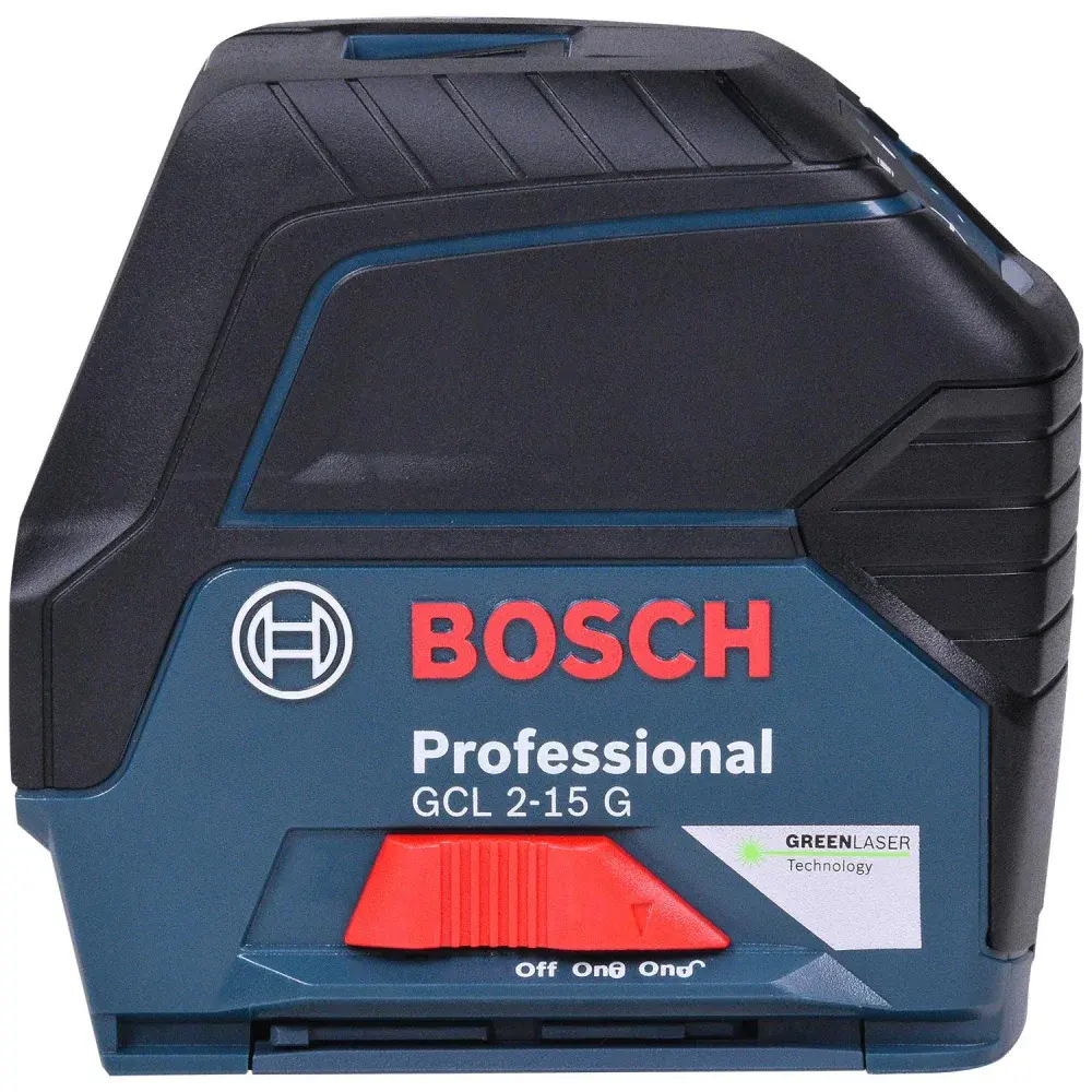 Nível a laser profissional verde gcl 2-15G 15M Bosch — fotografia 3