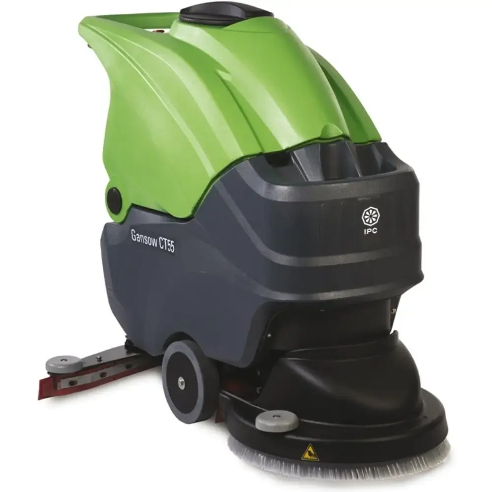 Lavadora de pisos a bateria 24V 55 litros profissional CT50 IPC