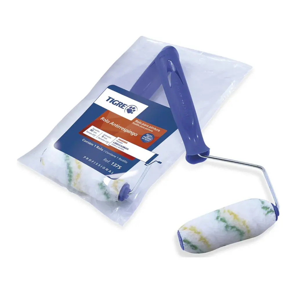 Rolo antirespingo pinceis tigre 09CM 1375 prof